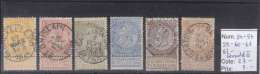 LEOPOLD-TABS-BILINGUE- LOT -COTE 27CHF - 1883 Leopold II