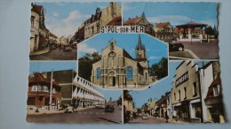 59 SAINT POL SUR MER MULTIVUES  ECRITE  VOIR LES 2 SCANS - Saint Pol Sur Mer