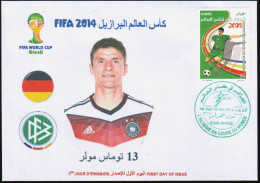 ALGERIA - 2014 - BRAZIL FIFA World Cup Football - GERMANY Thomas MUELLER Deutschland Fußball Futbol Voetbal Soccer - 2014 – Brasilien