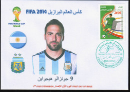 ALGERIE ALGERIA ALGERIEN ARGELIA - 2014 - BRAZIL FIFA World Cup Football - Argentina Gonzalo HIGUAIN - 2014 – Brasil