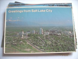 America USA UT Salt Lake City Greetings - Salt Lake City