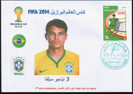 ALGERIE ALGERIA ALGERIEN ARGELIA - 2014 - BRAZIL FIFA World Cup Football - Brasil Thiago Silva - 2014 – Brésil