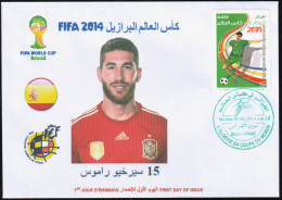 ALGERIE ALGERIA ALGERIEN ARGELIA - 2014 - BRAZIL FIFA World Cup Football - SPAIN Sergio RAMOS - 2014 – Brazil