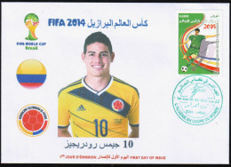 ALGERIE ALGERIA ALGERIEN ARGELIA - 2014 - BRAZIL FIFA World Cup Football - Colombia  James RODRIGUEZ - 2014 – Brasilien