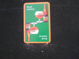 Playing Cards / Carte A Jouer / 1 Dos De Cartes De La Brasserie - Brouwerij - Dubuisson Pipaix,  Bush. Ambrée  .- - Sin Clasificación