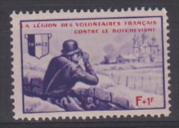 La Légion Des Volontaires Français Contre Le Bolchévisme  F + 1 F - Vignettes Militaires