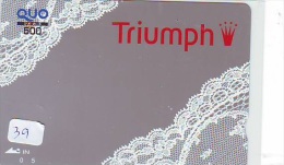 TRIUMPH Carte Japon Sous Vetement Féminin Sexy Lady Bathclothes TRIUMPH (32) Mode * JAPAN CARD - Moda