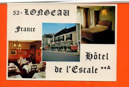 52 LONGEAU : Hôtel De L'Escale (écrite Et Non Voyagée)   (restaurant ) - Le Vallinot Longeau Percey