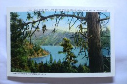 Blue Creek, Lake Coeur D'alene, Idaho. Wolf Lodge Bay In The Distance - Altri & Non Classificati