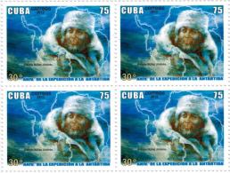 2012.383 CUBA 2012 MNH ANTARTIC ANTARTIDA. ANTONIO NUÑEZ. POLAR. BLOCK 4 - Unused Stamps