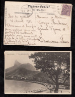 Brazil Brasil 1921 Picture Postcard Rio De Janeiro Botafogo To LAUSANNE Switzerland - Lettres & Documents