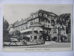 G45 Schlangenbad I. Taunus - Kurhaus - 1931 - Rheingau