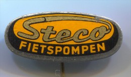 Cycling, Bike, Bicycles - STECO FIETSPOMPEN, Bicycle Pumps, Pin, Badge - Radsport