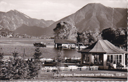 AK Bad Wiessee - Seepromenade Mit Wallberg - 1962 (7408) - Bad Wiessee