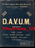 92 Hauts De Seine - GENNEVILLIERS - Album DAVUM Anciens Ets SALMON - 1929 - Illustrations Dépôts De Gennevilliers - Bricolage / Technique