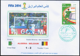 ALGERIE ALGERIA ALGERIEN ARGELIA - 2014 - BRAZIL FIFA World Cup Football - Algeria Vs Belgium Fußball-WM - 2014 – Brasile