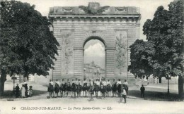 54    CHALLONS-sur-MARNE - La Porte Sainte-Croix - Châtillon-sur-Marne