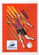 Lote F-Fr110, Francia, 1998, Entero Postal, Postal Stationany, World Cup Football, Soccer, Lens - Other & Unclassified