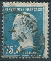 1923-26 FRANCIA USATO LOUIS PASTEUR 75 CENT - EDF197 - 1922-26 Pasteur