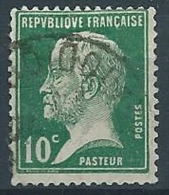 1923-26 FRANCIA USATO LOUIS PASTEUR 10 CENT - EDF199-3 - 1922-26 Pasteur