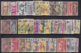 85 Different., Malaya Lot, Malaysia Used, 1957, 1965, Etc., Images 2 Scans - Other & Unclassified