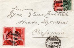 1946  LETTERA ESPRESSO CON ANNULLO PARMA - Express-post/pneumatisch