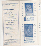 B1203 - CATALOGO ILLUSTRATO CALENDARIETTI PROFUMATI DA BARBIERI 1931 Officina Grafica Nuova Sicilia - Palermo - Formato Piccolo : 1921-40