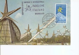 Exposition De Bruxelles -1958 ( CM D'Italie à Voir) - 1958 – Brussels (Belgium)