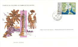 (931) Stamp Of All Countries FDC Cover - Seychelles - Seychelles (1976-...)