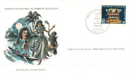 (931) Stamp Of All Countries FDC Cover - French Polynesia - FDC