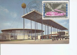 Exposition De Bruxelles -1958 ( CM De Belgique Avec Cachet "TELEXPO"  à Voir) - 1958 – Brussels (Belgium)