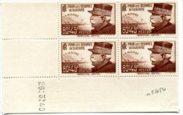 Maréchal Joffre  YT 454 Coin Daté - Unused Stamps