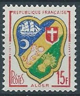 1959 FRANCIA STEMMA DI ALGERI MNH ** - EDF223 - 1941-66 Coat Of Arms And Heraldry