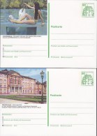 Germany Bundespost 1980, 8 Karte Cards Ua. Duisburg Zoo, Weissen Wale MOBY, Delphin Dolphin Etc. Unused !! (4 Scans) - Illustrated Postcards - Mint