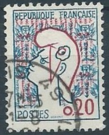 1961 FRANCIA USATO MARIANNA DI COCTEAU - EDF233 - 1961 Marianne De Cocteau