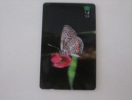 GPT Phonecard,34OMNS Butterfly,used - Oman