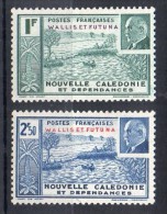 Wallis Et Futuna N°90 - 91 Neufs Charniere - Nuevos