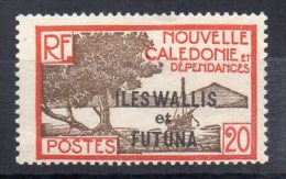 Wallis Et Futuna N°49    Variété Au Pied De RF Neufs Charniere - Nuevos