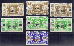 Wallis Et Futuna N°149 à 155  Neufs Charniere   (7 Valeurs) - Unused Stamps