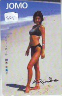 Télécarte Japon EROTIQUE *  ACTRESS   (5015) EROTIC * JAPAN * JOMO * PHONECARD EROTIK * BIKINI GIRL FEMME SEXY LADY - Moda