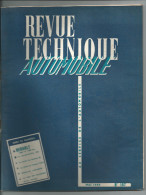 Revue Technique Automobile  RENAULT 1000.1400 1959 - Auto