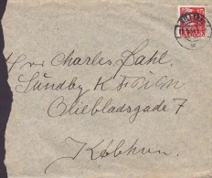 Denmark HILLERØD Hilleroed 1929 Cover Brief To SUNDBY K.F.U.M. (Scouts Pfadfinder) Schiff Ship Karavelle Stamp - Storia Postale