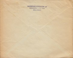 Denmark HILLERØD Hilleroed Slogan 1960 Cover Brief HELLERUP (Sammenslutningen Af Tidligere FDF'ere Hillerød) (2 Scans) - Cartas & Documentos