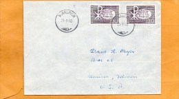 Finland 1959 Cover Mailed To USA - Brieven En Documenten
