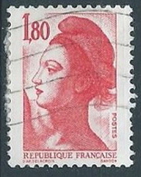 1982 FRANCIA USATO LIBERTA 1,80 F - EDF249 - 1982-1990 Liberté De Gandon