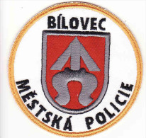 Écusson Tissu-Patch, City Police De Bílovec - Czech Rep. - Policia