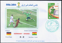 ALGERIE ALGERIA ALGERIEN ARGELIA - 2014 - BRAZIL FIFA World Cup Football - Germany Vs Ghana  Fußball-WM - 2014 – Brasilien