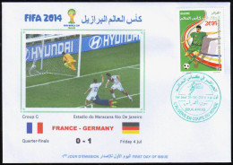 ALGERIE ALGERIA ALGERIEN ARGELIA - 2014 - BRAZIL FIFA World Cup Football - France Vs Germany   Fußball-WM - 2014 – Brasilien
