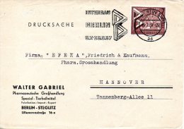 BERLIN. Enveloppe Ayant Circulé En 1955. Produits Pharmaceutiques. - Pharmacie