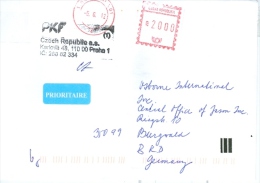 Tschechische Republik Prag TGST 2012 PKF - Briefe U. Dokumente